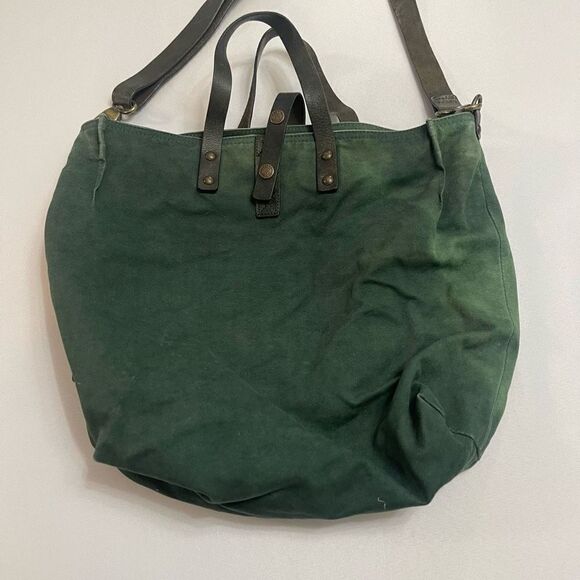 Rehard Italy Green Tote Bag Purse Handbag - Picture 2 of 14